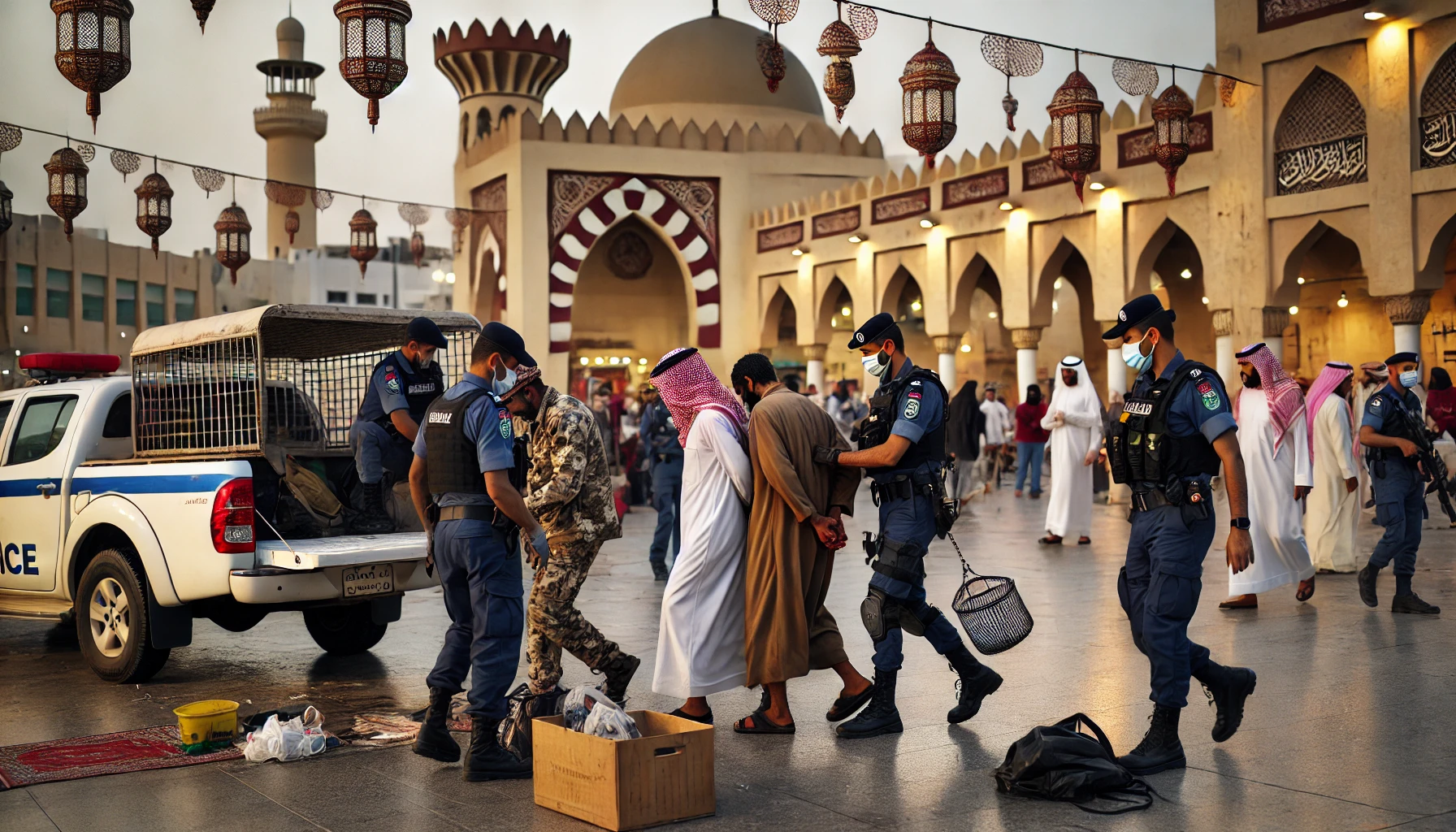 குவைத்தில் புனித ரம்ஜான் மாதத்தில் கைது நடவடிக்கைகள்.