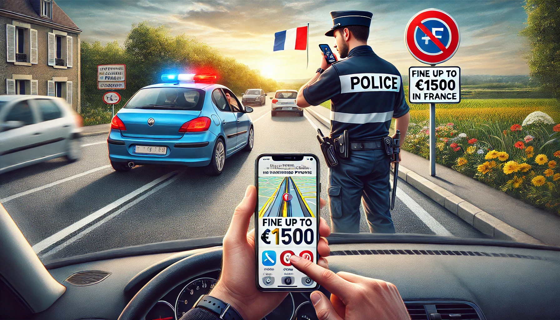 பிரான்சில் வாகனங்களில் ஜிபிஎஸ் மற்றும் கூகுள் மேப் போன்றவற்றை பயன்படுத்த தடை