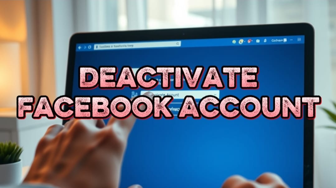Facebook கணக்கை தற்காலிகமாக முடக்கும் வழிமுறை (Deactivate)