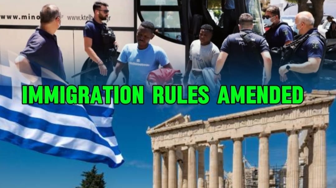 கிரீஸ் கடும் குடியேற்ற சட்டம் – சட்டவிரோத குடியேற்றத்திற்கு புதிய தண்டனைகள்