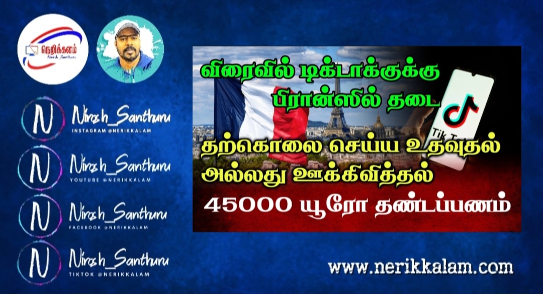 பிரான்ஸில் சமூக ஊடகங்களில் வரும் பிரச்சனைக்குரிய சட்டங்கள், தண்டனைகள் மற்றும் தீர்வுகள்.
