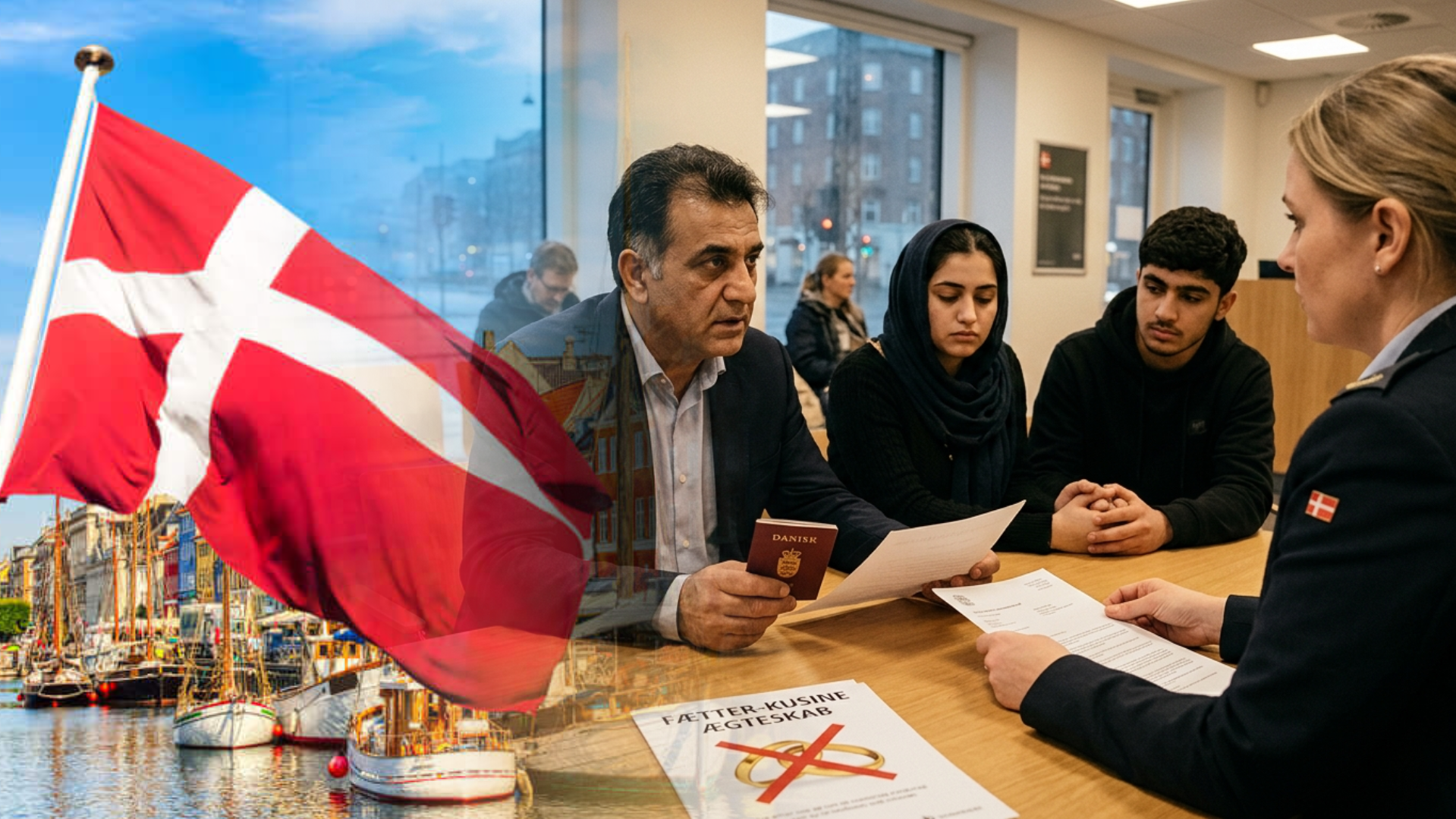 டென்மார்க் அரசு – உறவினர் திருமணத்திற்கு தடை விதிக்கும் புதிய சட்ட முன்மொழிவு