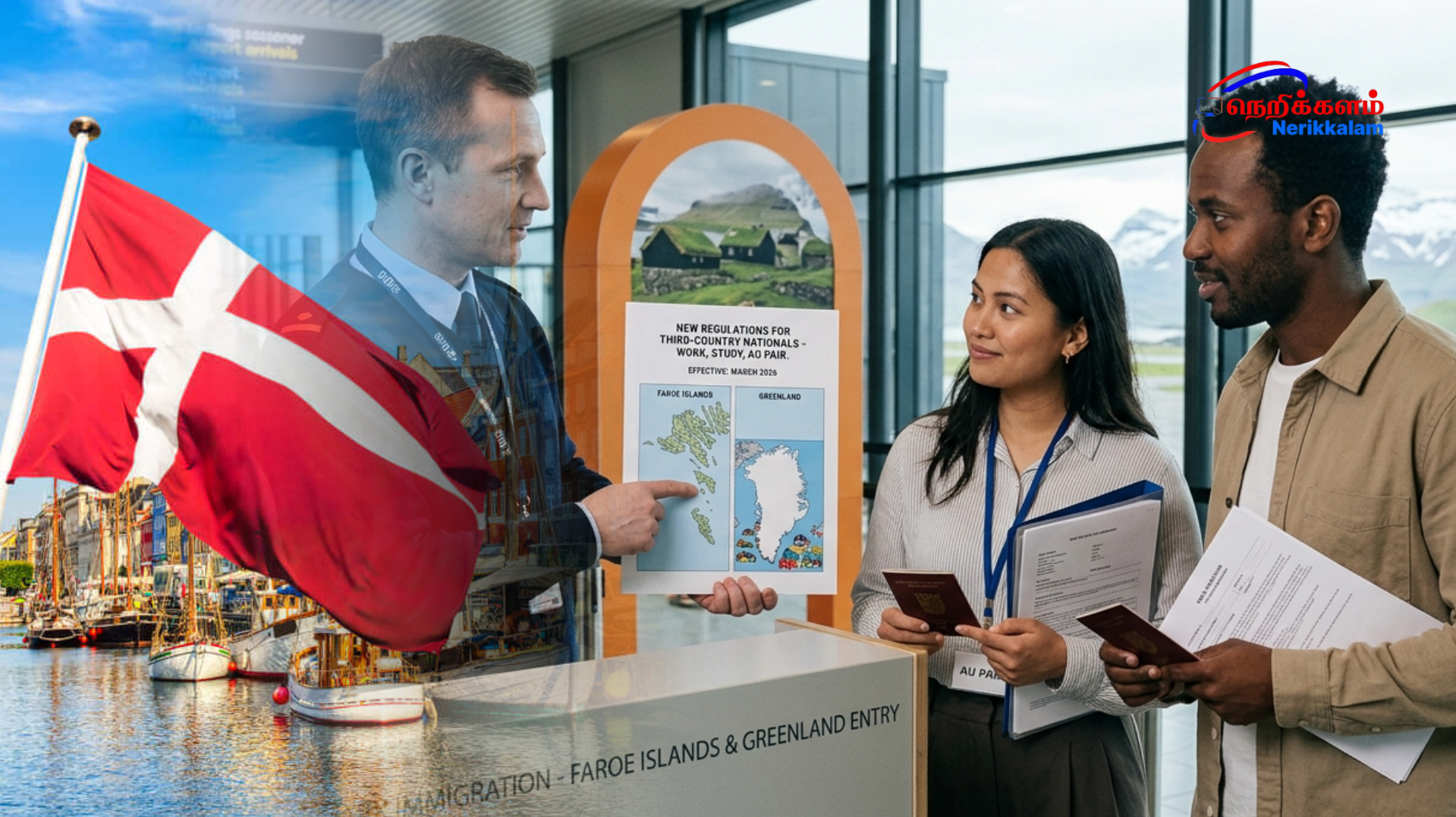 பாரோ தீவுகள் மற்றும் கிரீன்லாந்து நுழைவில் புதிய மாற்றம் – டென்மார்க்