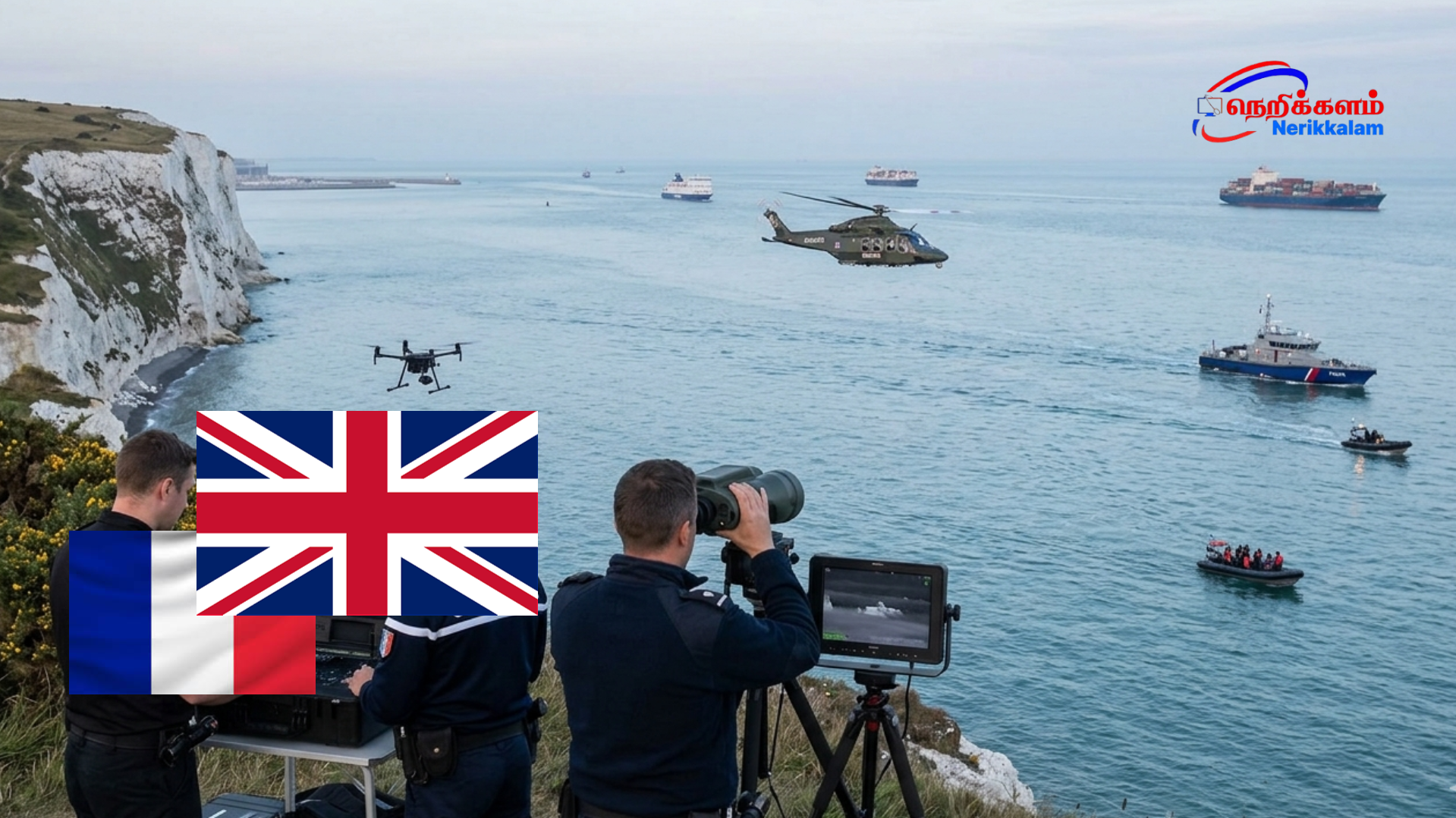 ஆங்கிலக் கால்வாய் எல்லை பாதுகாப்புக்கு £660 மில்லியன் ஒப்பந்தம்