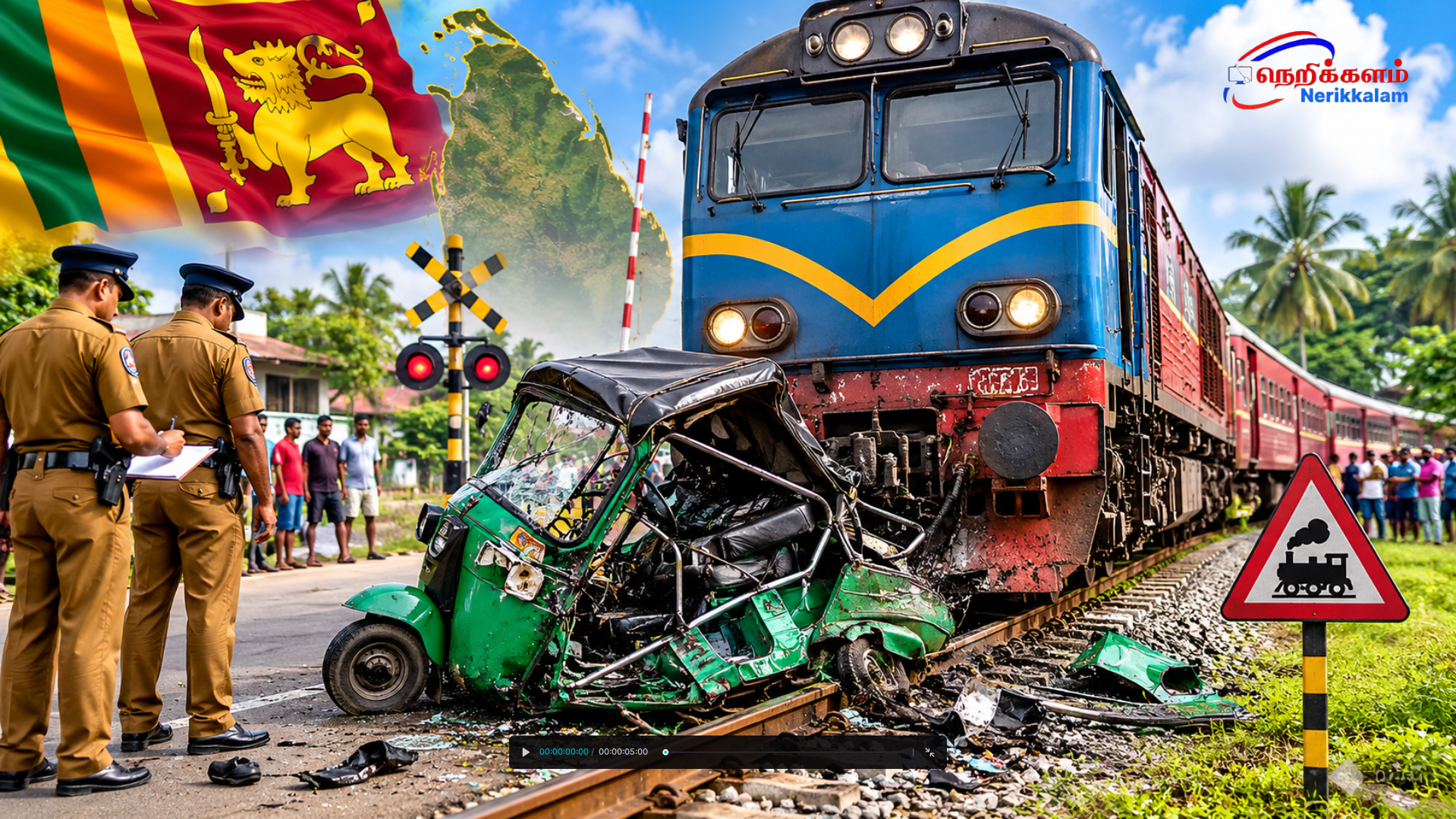 புகையிரத விபத்தில் இருவர் உயிரிழப்பு