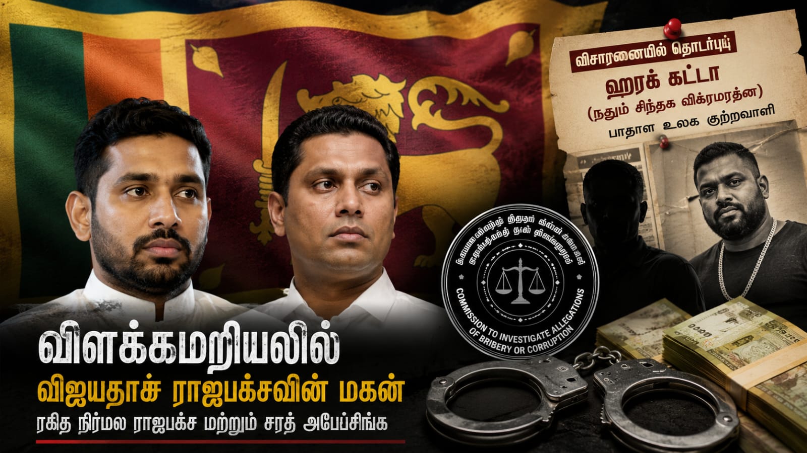 ரகித ராஜபக்ச விளக்கமறியல் நீதிமன்ற உத்தரவால் பரபரப்பு