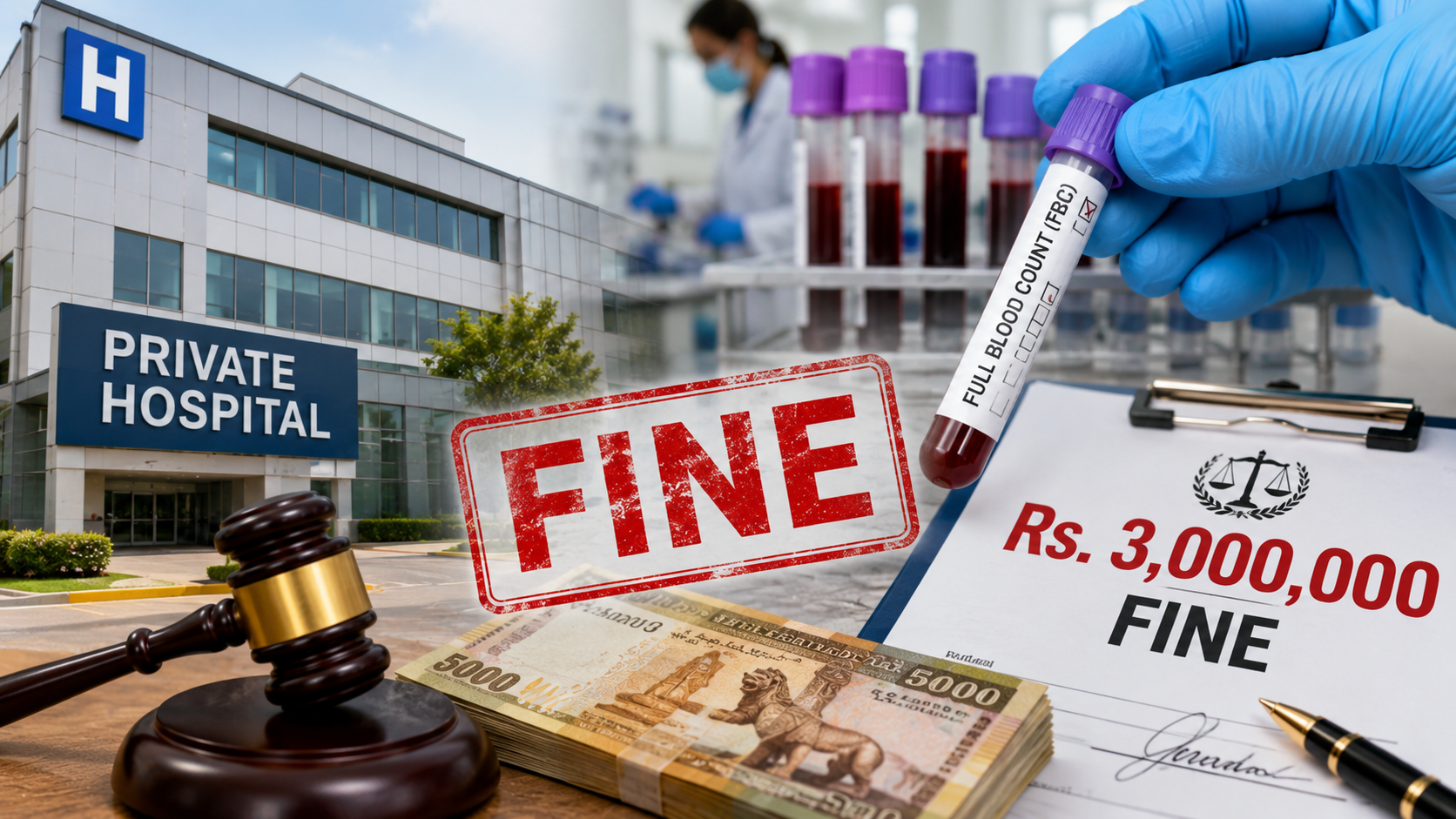 யாழ். தனியார் வைத்தியசாலைக்கு ரூ.3 மில்லியன் அபராதம்