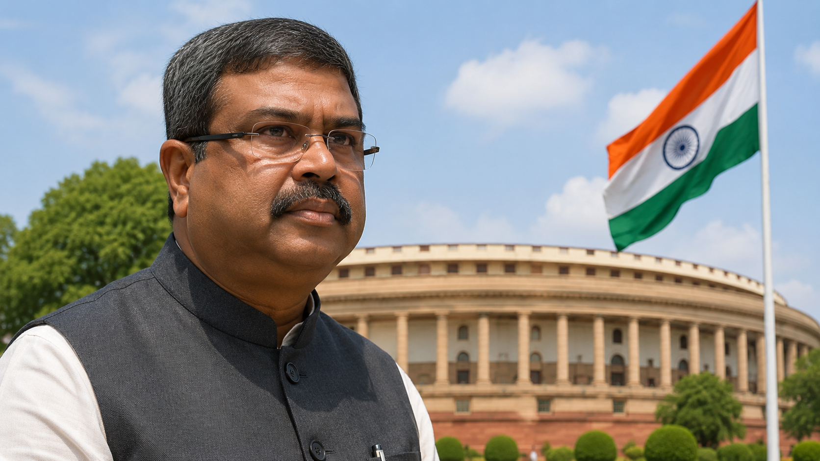 இந்திய மத்திய கல்வி அமைச்சர் தர்மேந்திர பிரதான் பதவி விலகல்