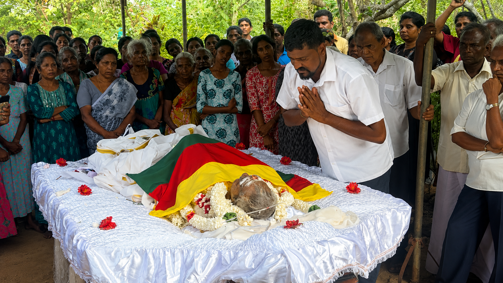 இலங்கைத் தமிழரசுக் கட்சியின் மூத்த உறுப்பினர் இராஜமணிக்கு இறுதி அஞ்சலி
