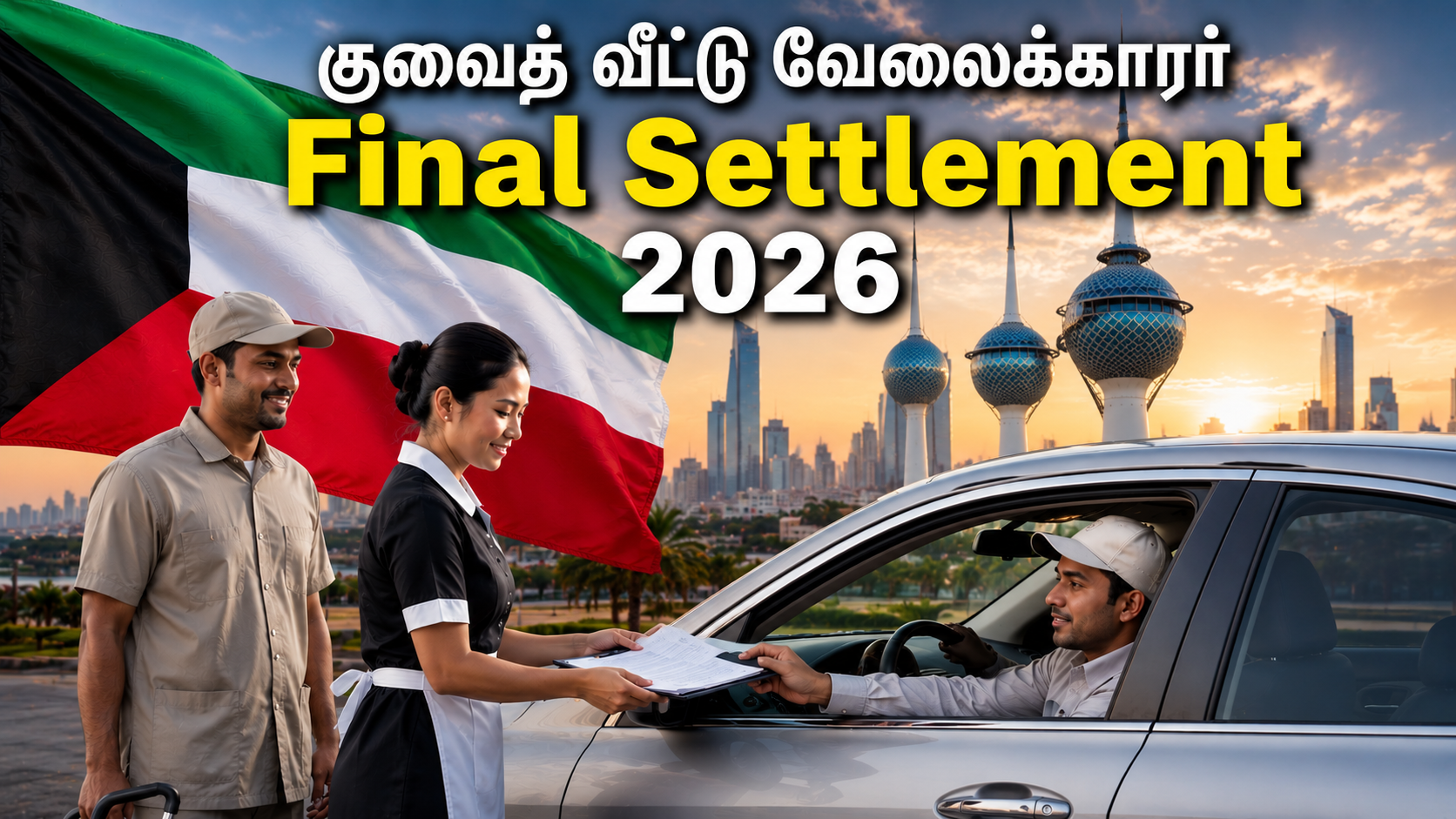 குவைத் வீட்டு வேலைக்காரர் Final Settlement 2026