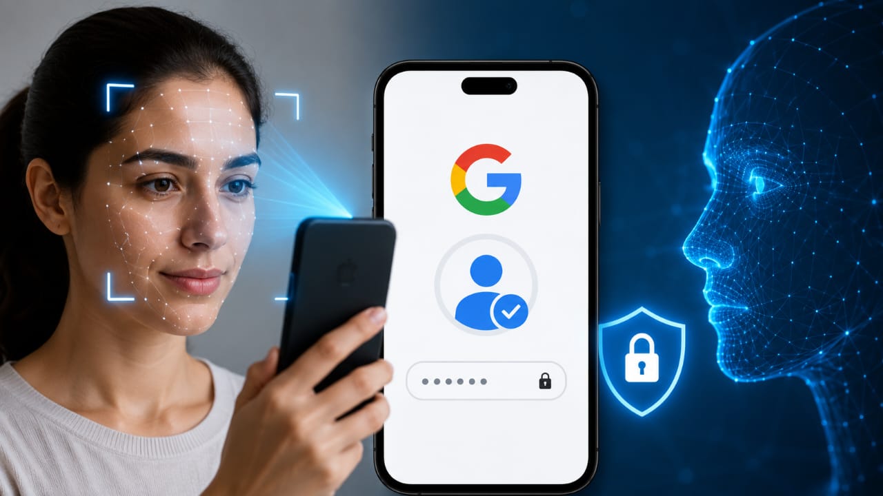 கடவுச்சொல்லுக்கு மாற்றாக செல்ஃபி வீடியோ உள்நுழைவு வசதி Google அறிமுகம்